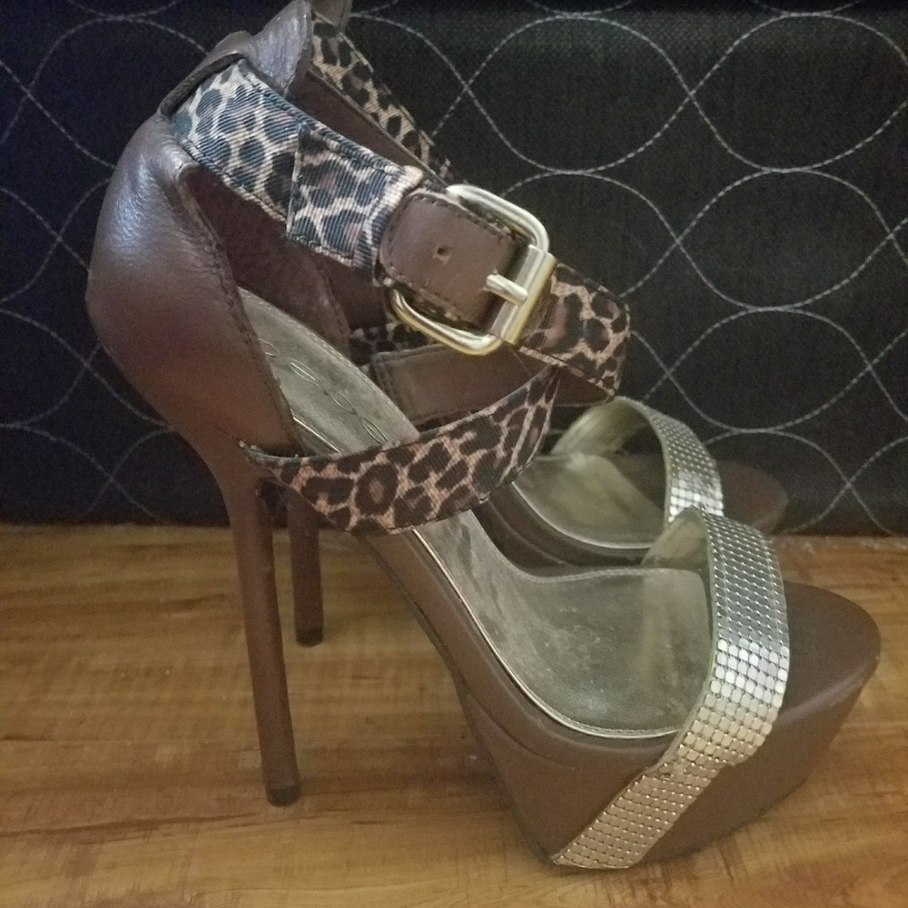 "Rock the Casbah!" BeBe Platform high heels